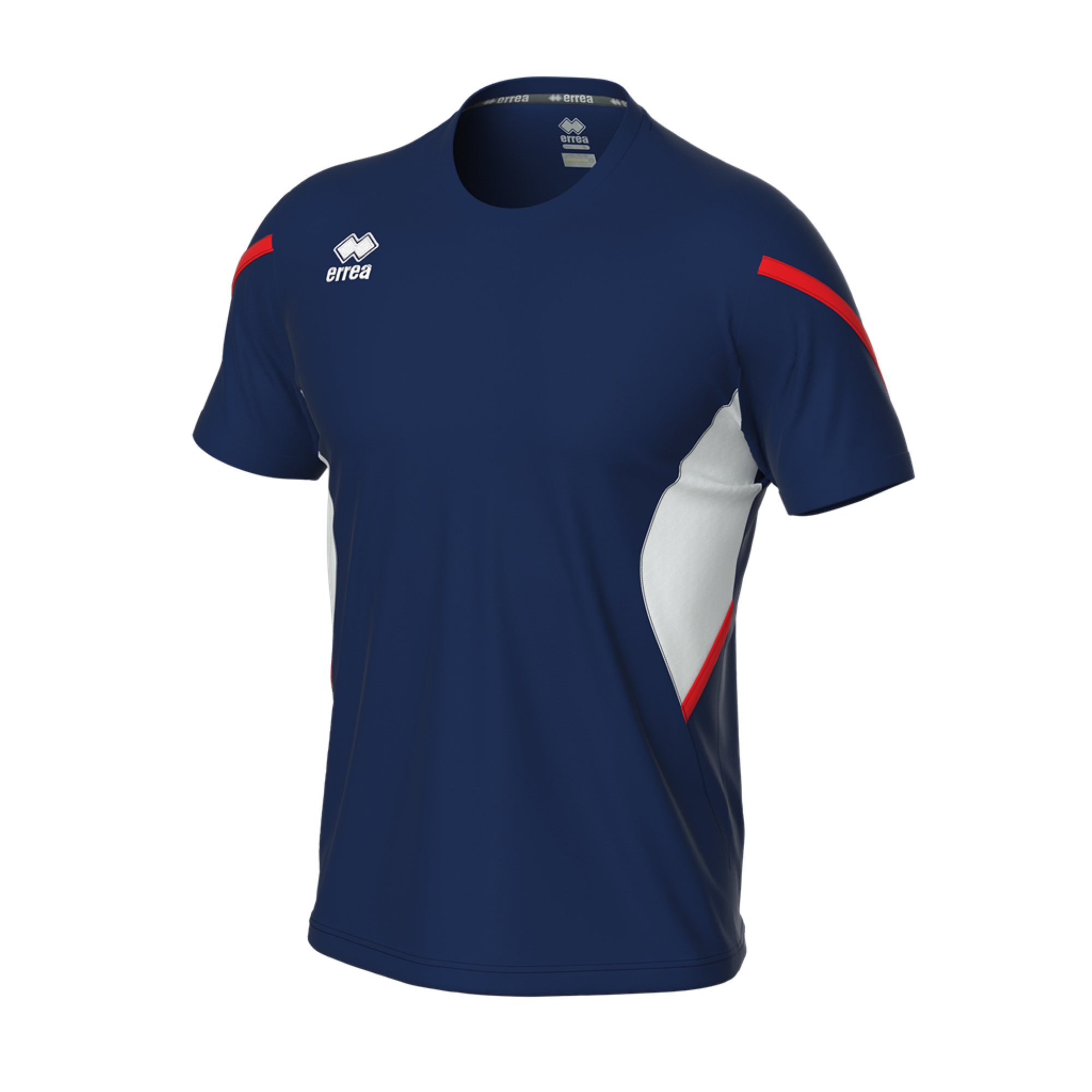 ERREA dresové triko CURTIS BARVA: tmavě modrá - bílá - červená, Velikost: S