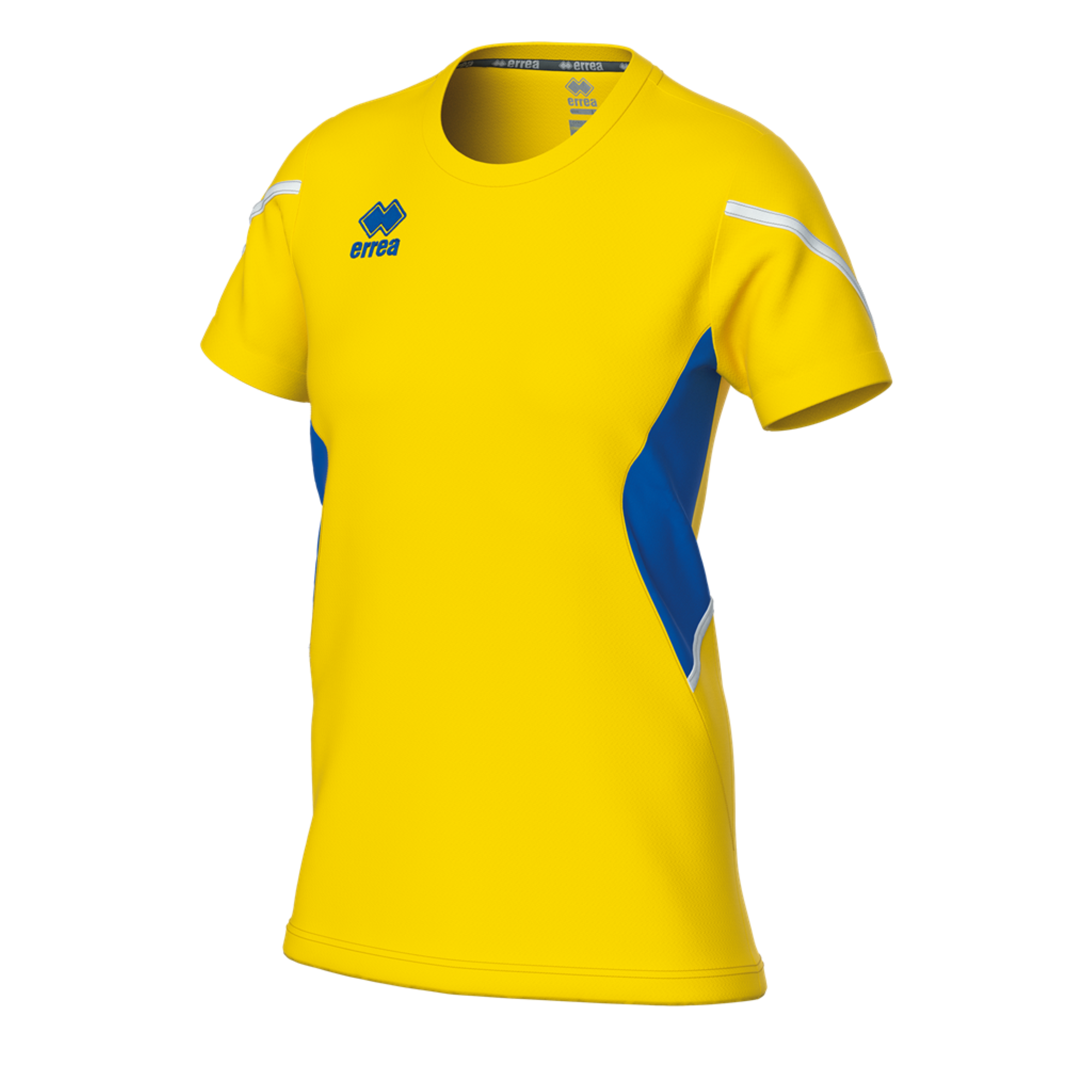 ERREA dámské dresové triko CORRINE BARVA: žlutá - modrá - bílá, Velikost: M