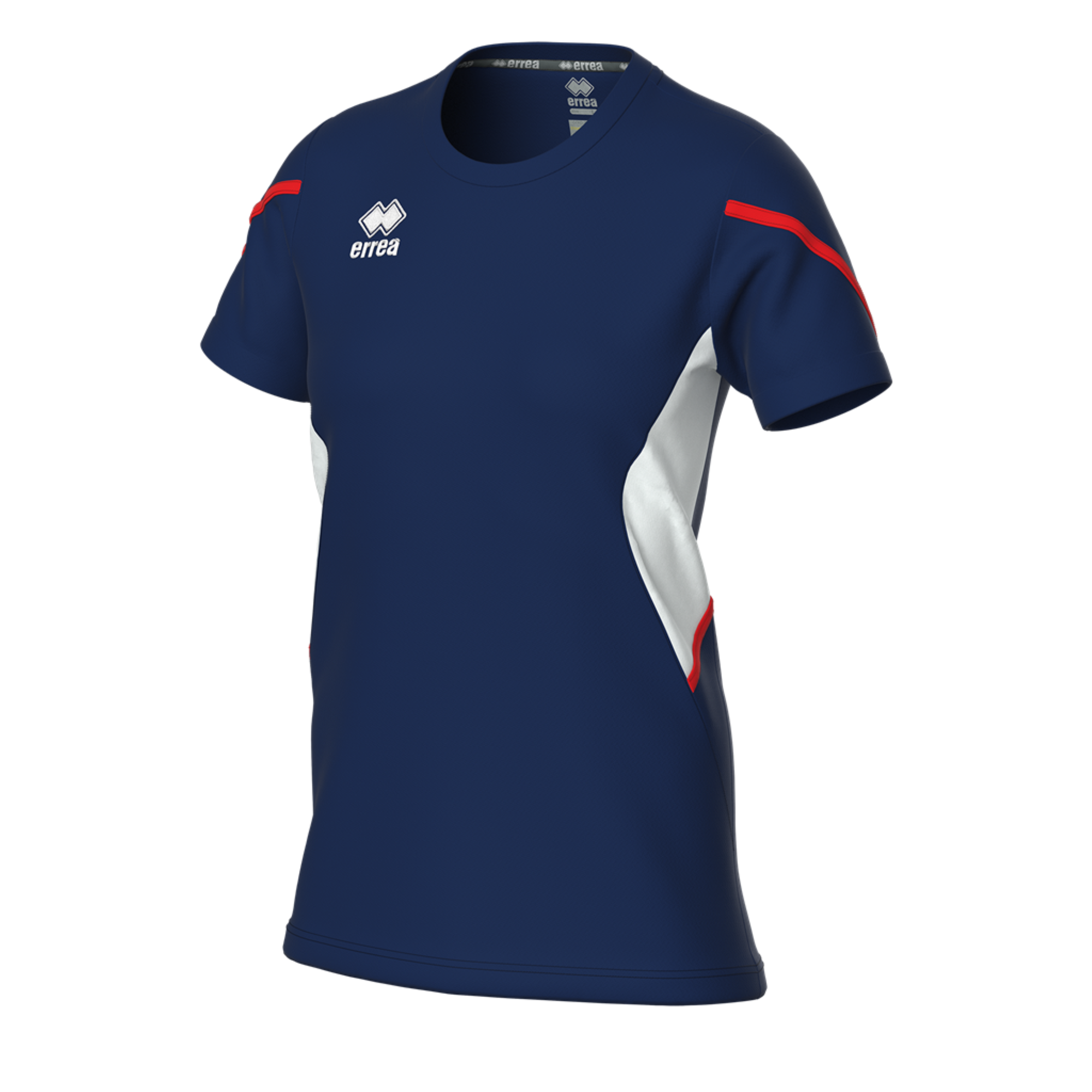 ERREA dámské dresové triko CORRINE BARVA: tmavě modrá - bílá - červená, Velikost: XL