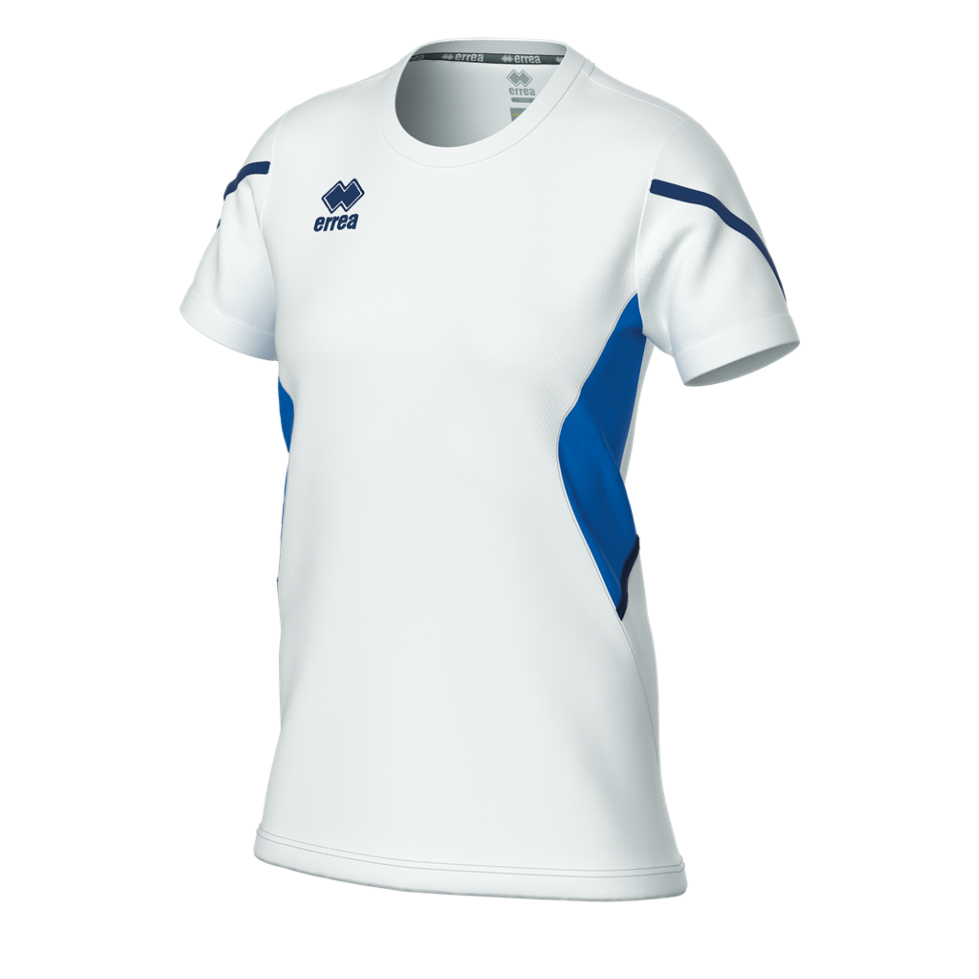 ERREA dámské dresové triko CORRINE BARVA: bílá - modrá - tmavě modrá, Velikost: XL