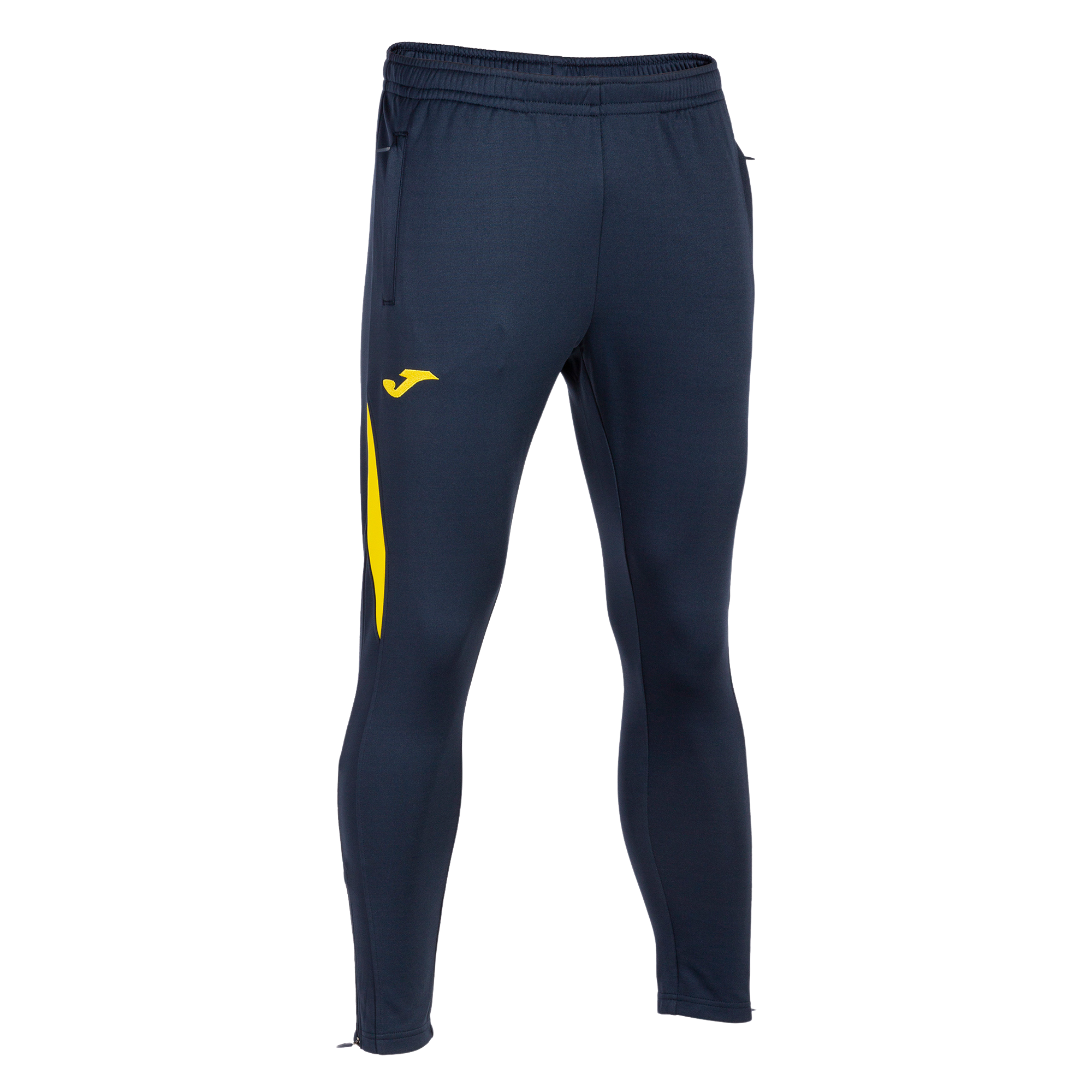 JOMA tréninkové kalhoty CHAMPIONSHIP VII BARVA: 339 tmavě modrá - žlutá, Velikost: XL