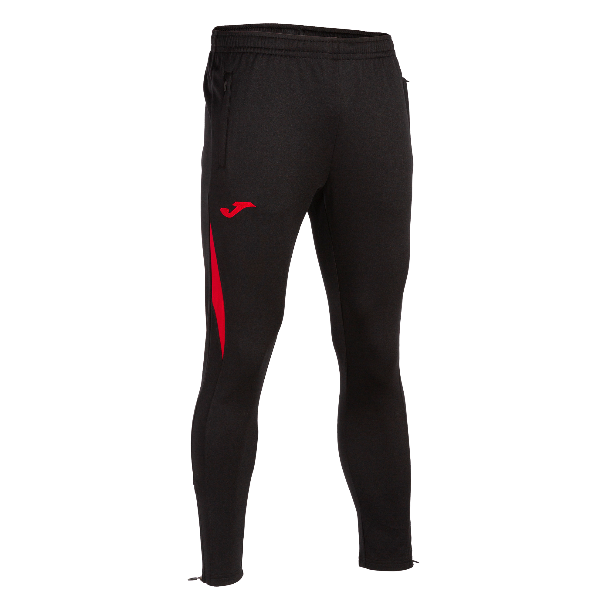 JOMA tréninkové kalhoty CHAMPIONSHIP VII BARVA: 106 černá - červená, Velikost: XS