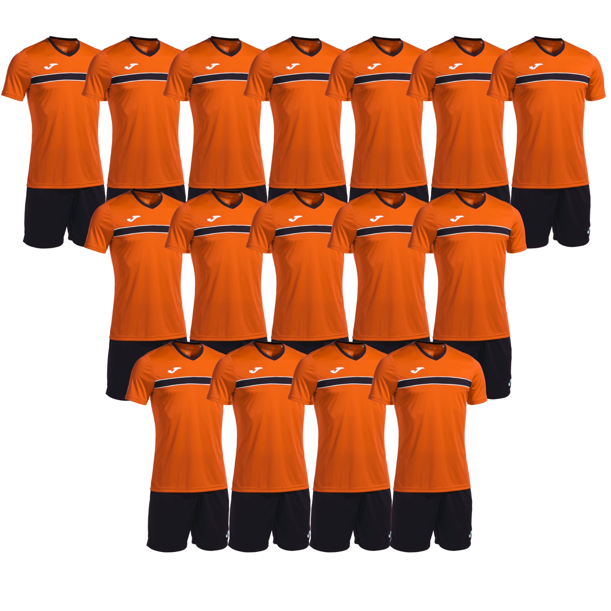 JOMA dresový set VICTORY BARVA: oranžová černá, Velikost: XL