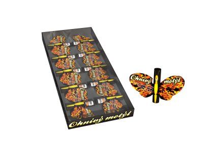 ohnivy motyl 10ks