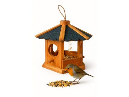 Vtácia búdka krmidlo pre vtáky 3