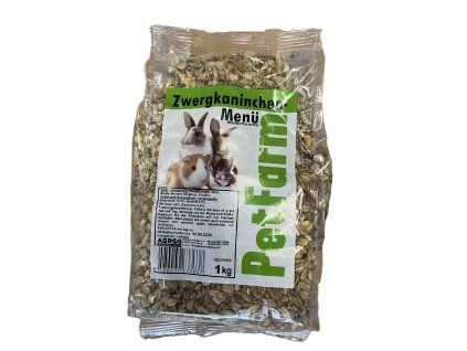 Vitálne menu pre trpasličie králiky