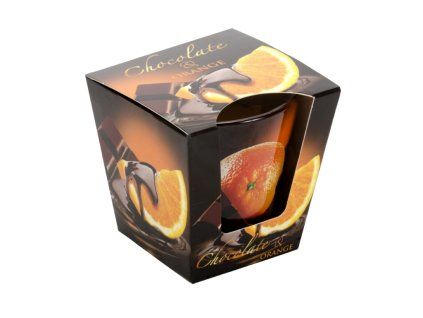 CHOCOLATE 115g sviečka v skle Bartek