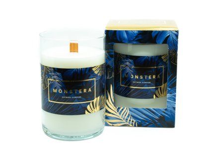 MONSTRERA big glass blue 800g