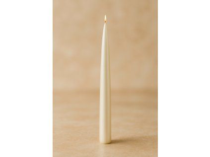 biela sviecka perlova