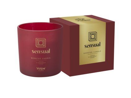 SENSUAL sviečka v skle 300g BISPOL