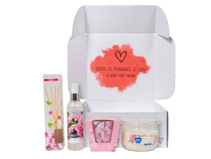 darčekový set sviečky