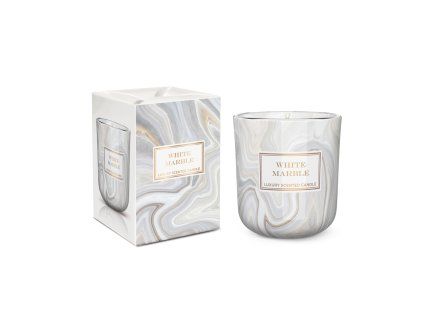 white marble 150 g vonná sviečka
