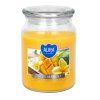 sviečka v skle s uzáverom 500g mango
