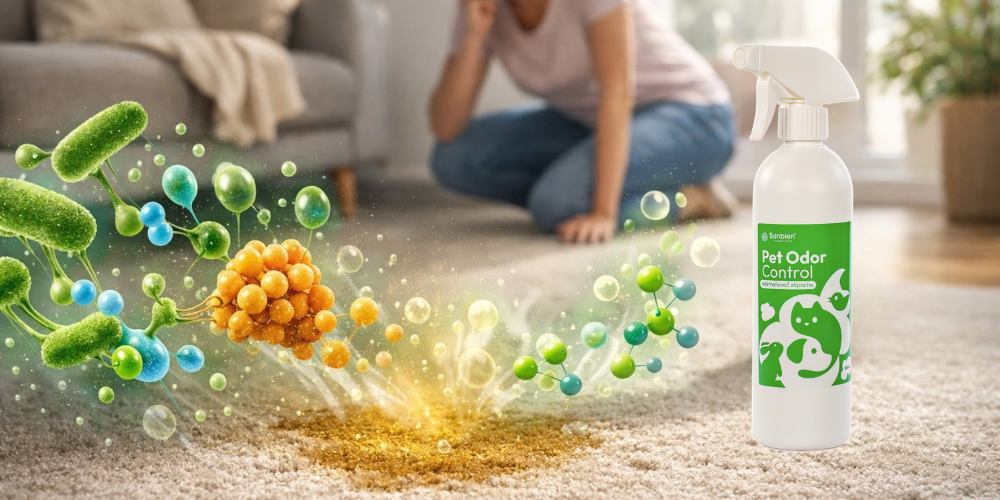 Jak se zbavit zápachu z moči: biologické řešení pomocí enzymů a bakterií