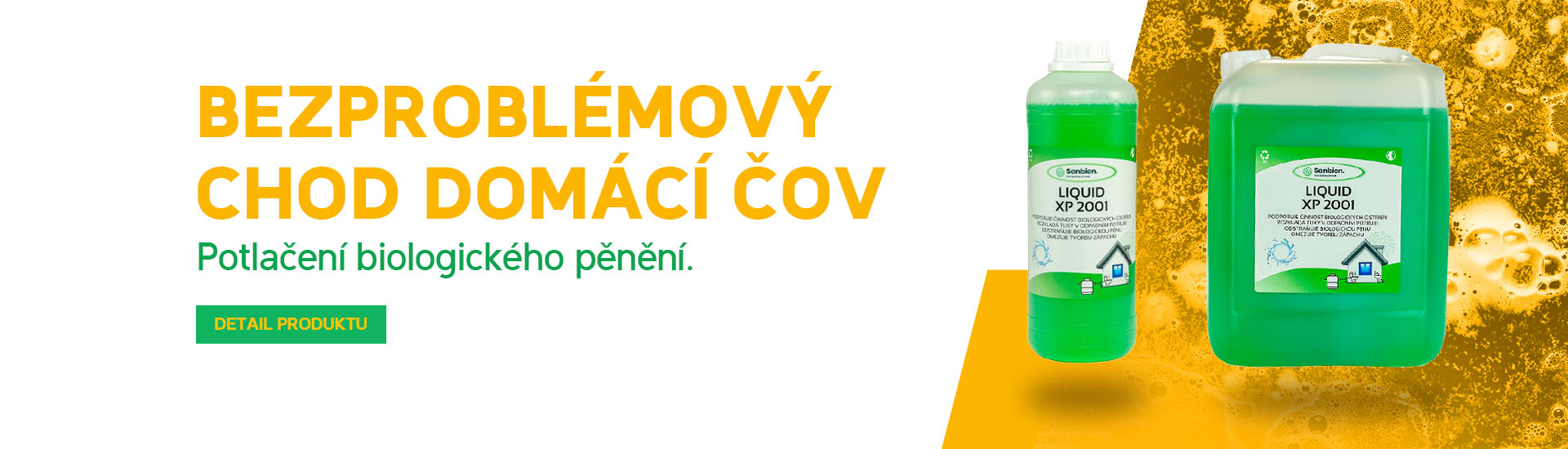 Bezproblémový chod domácí ČOV