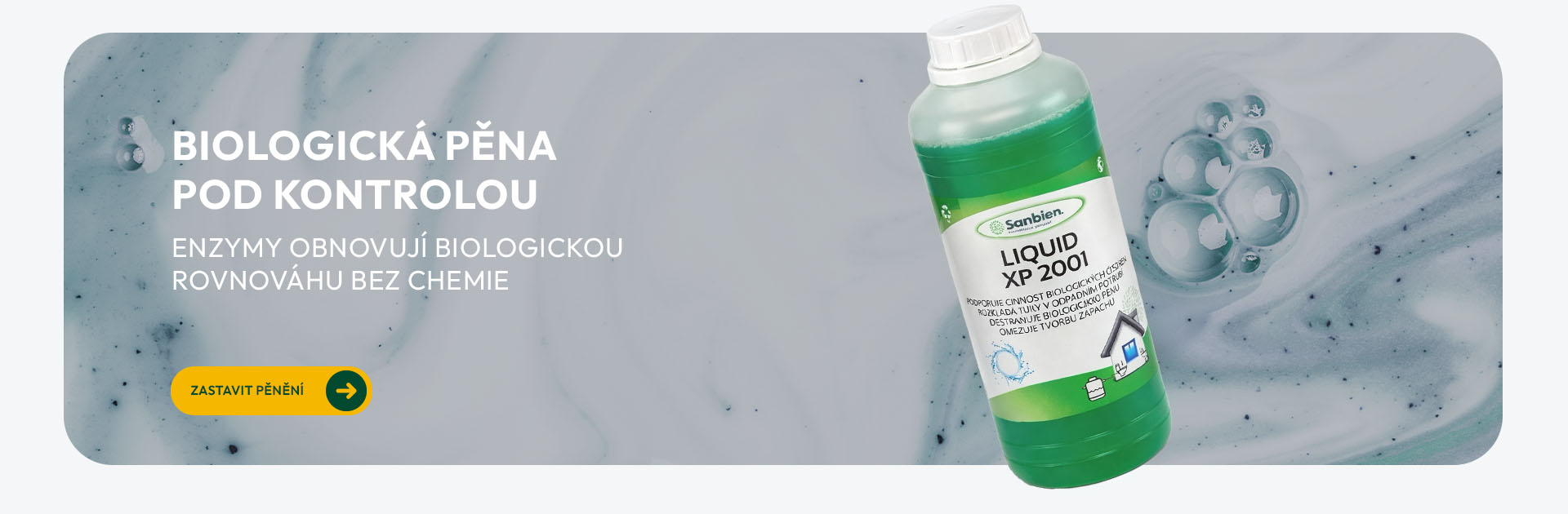 Biologická pěna v ČOV