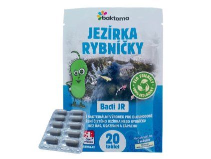 Bacti JR TABLETY - Bakterie do jezírka  + doprava zdarma !