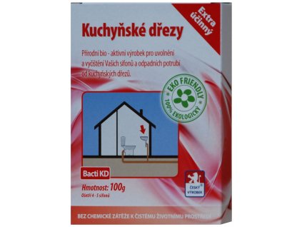 Bacti KD - Bakterie do dřezu - 100g