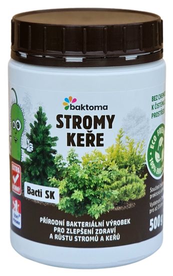 Levně Bacti SK - Stimulátor zdraví rostlin pro stromy a keře - 0,5 kg BACTI SK: 0,5 kg