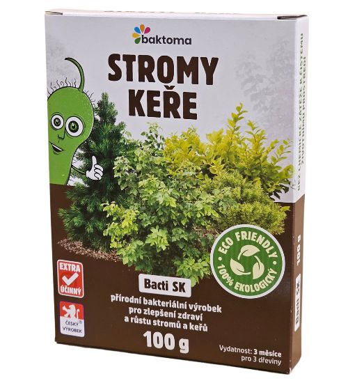 Levně Bacti SK - Stimulátor zdraví rostlin pro stromy a keře - 100 g BACTI SK: 100 g