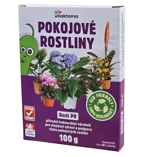 Levně Bacti PR - Stimulátor zdraví rostlin pro pokojové rostliny - 100 g BACTI PR: 100 g