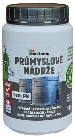 Levně Bacti PN - bakterie pro průmyslové retenční nádrže - 1 kg BACTI PN: 1 kg
