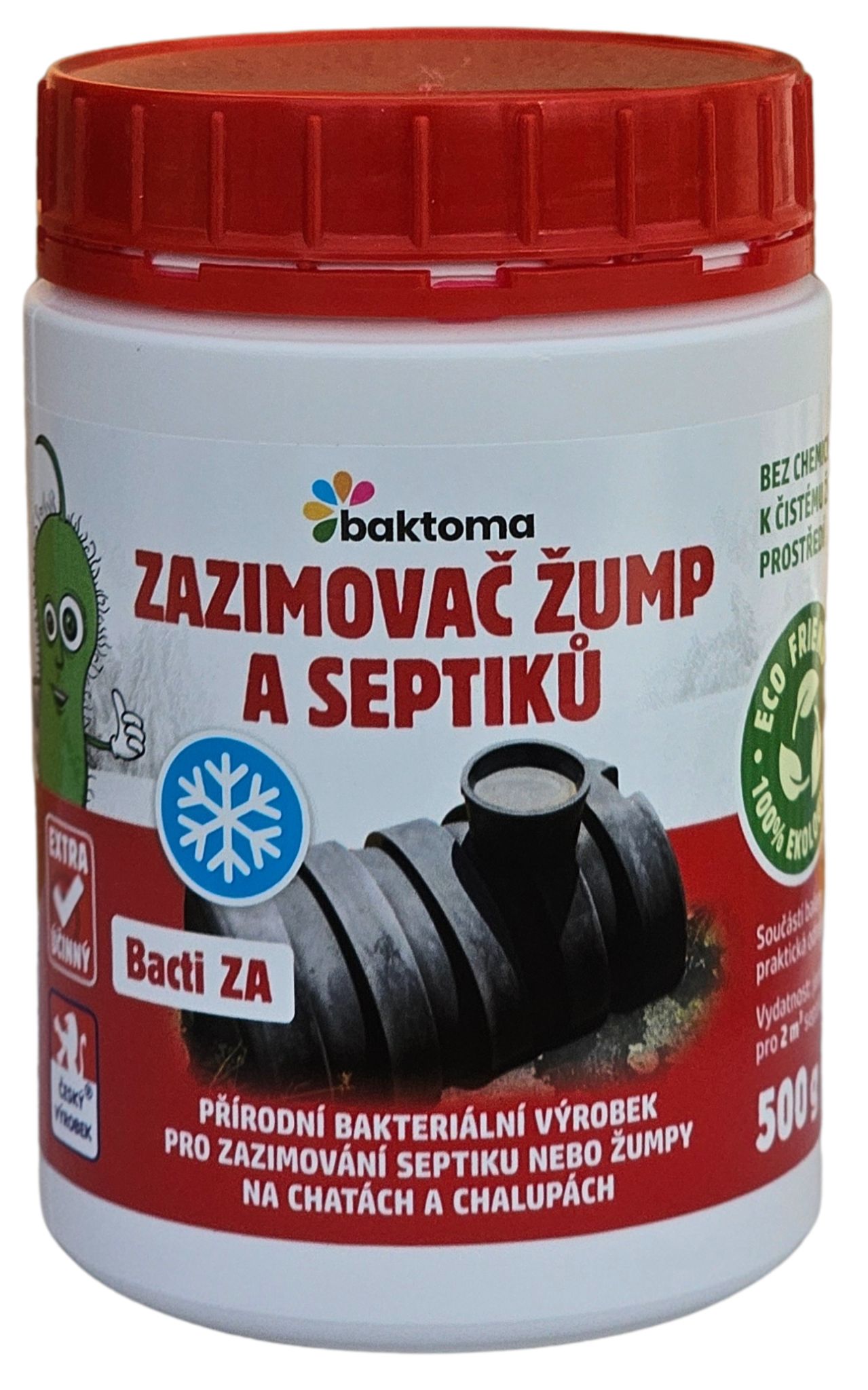 Levně Baktoma Bacti ZA - Zazimovač žump a septiků - 0,5kg BACTI ZA: 0,5 kg