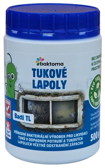 Levně Baktoma Bacti TL - bakterie do Lapolů - 0,5kg BACTI TL: 0,5 kg