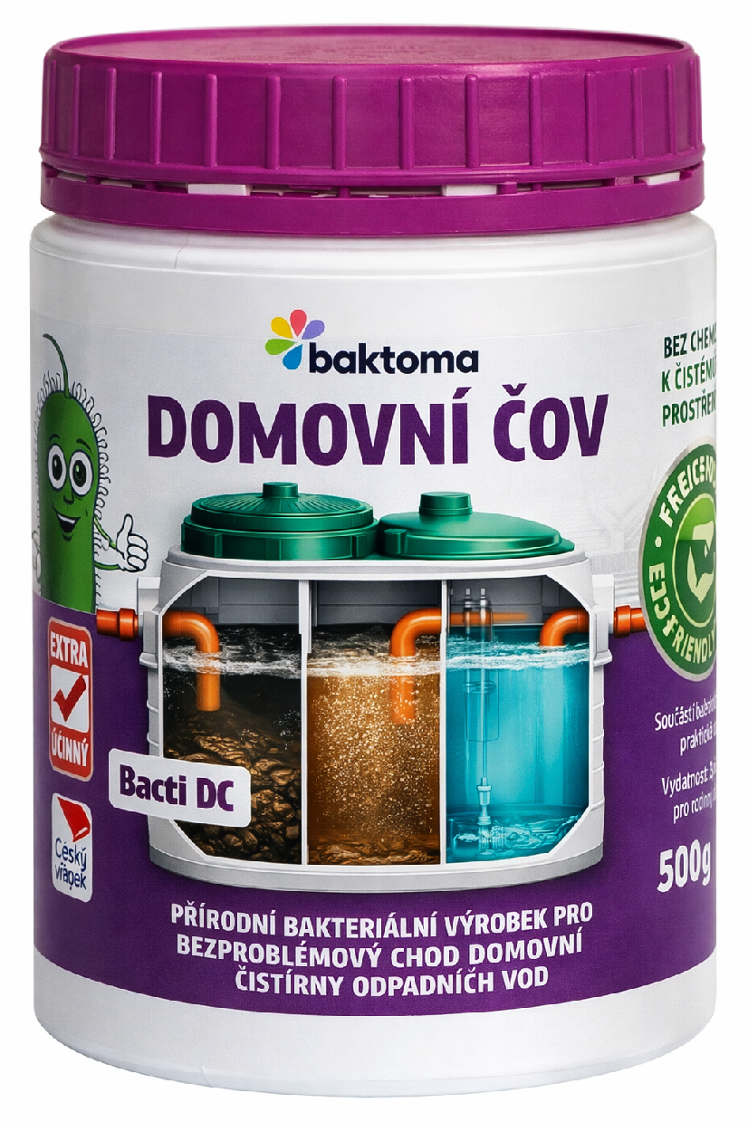 Levně Baktoma Bacti DC - Bakterie do ČOV - 0,5kg BACTI DC: 0,5 kg