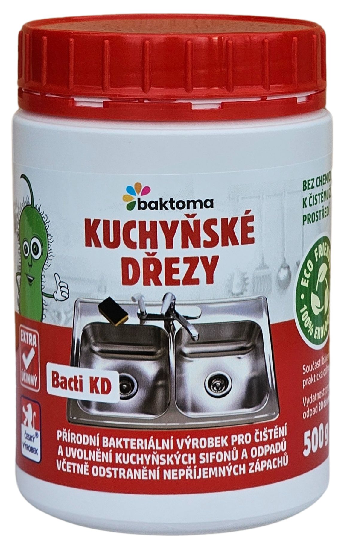 Levně Baktoma Bacti KD - Bakterie do dřezu - 0,5kg BACTI KD: 0,5 kg