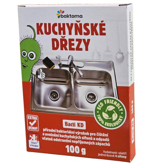Levně Baktoma Bacti KD - Bakterie do dřezu - 100g BACTI KD: 100 g