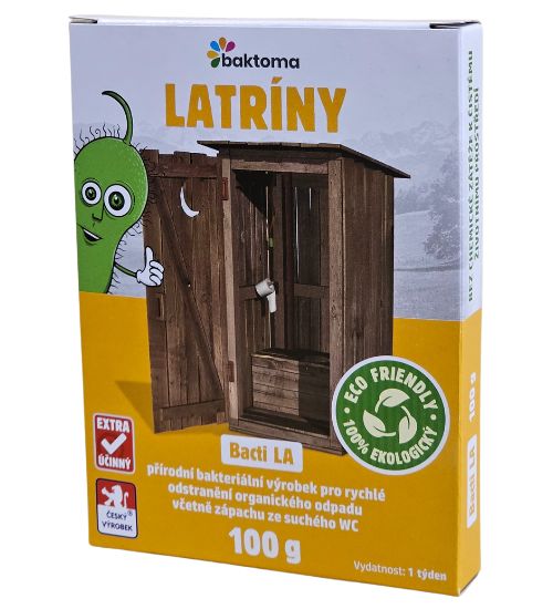 Levně Baktoma Bacti LA - Bakterie do latríny - 100g BACTI LA: 100 g