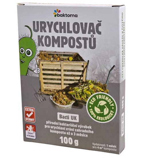 Levně Baktoma Bacti UK - Bakterie do kompostu - 100g BACTI UK: 100 g