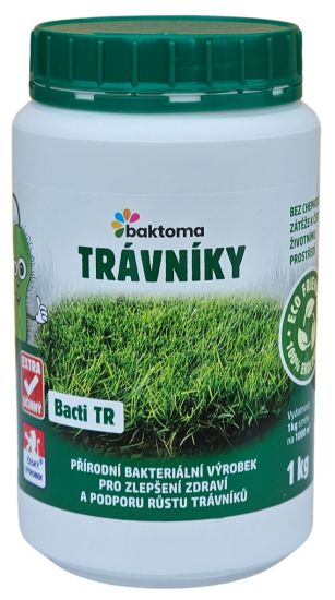 Levně Bacti TR - Stimulátor zdraví rostlin pro trávníky - 1 kg BACTI TR: 1 kg