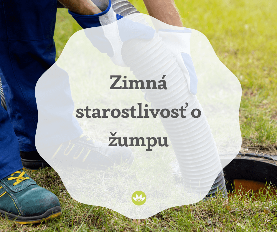 Zimná starostlivosť o žumpu