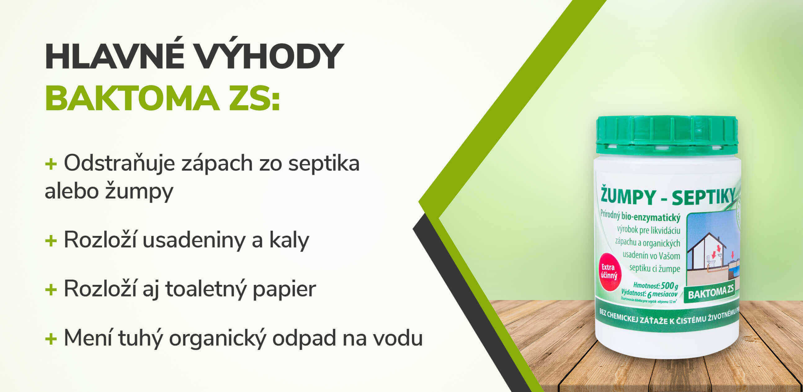 Hlavné výhody baktérii do septiku alebo žumpy. Baktérie dokonale odstránia zápach a usadeniny vo vašom septiku | Baktoma ZS