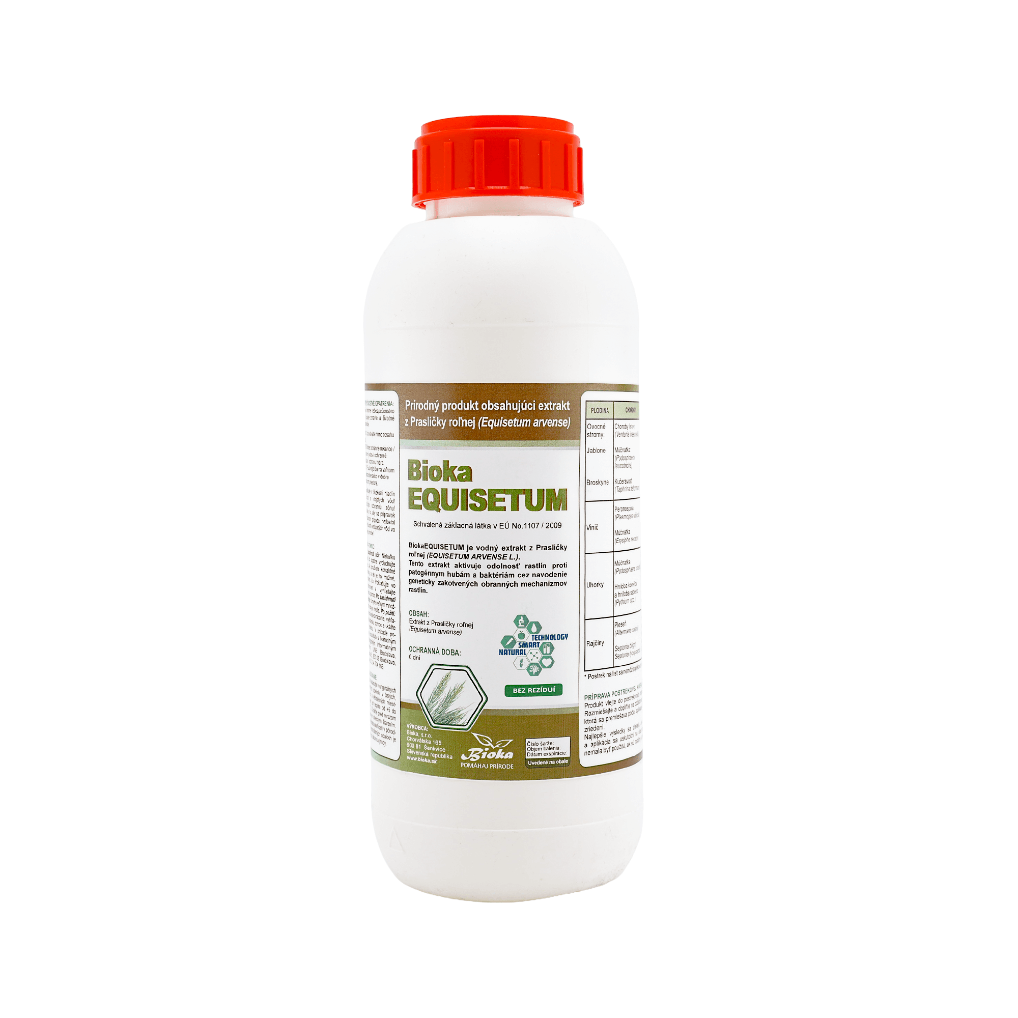 E-shop Bioka Equisetum - Prírodný extrakt z prasličky roľnej Objem: 0,5 l