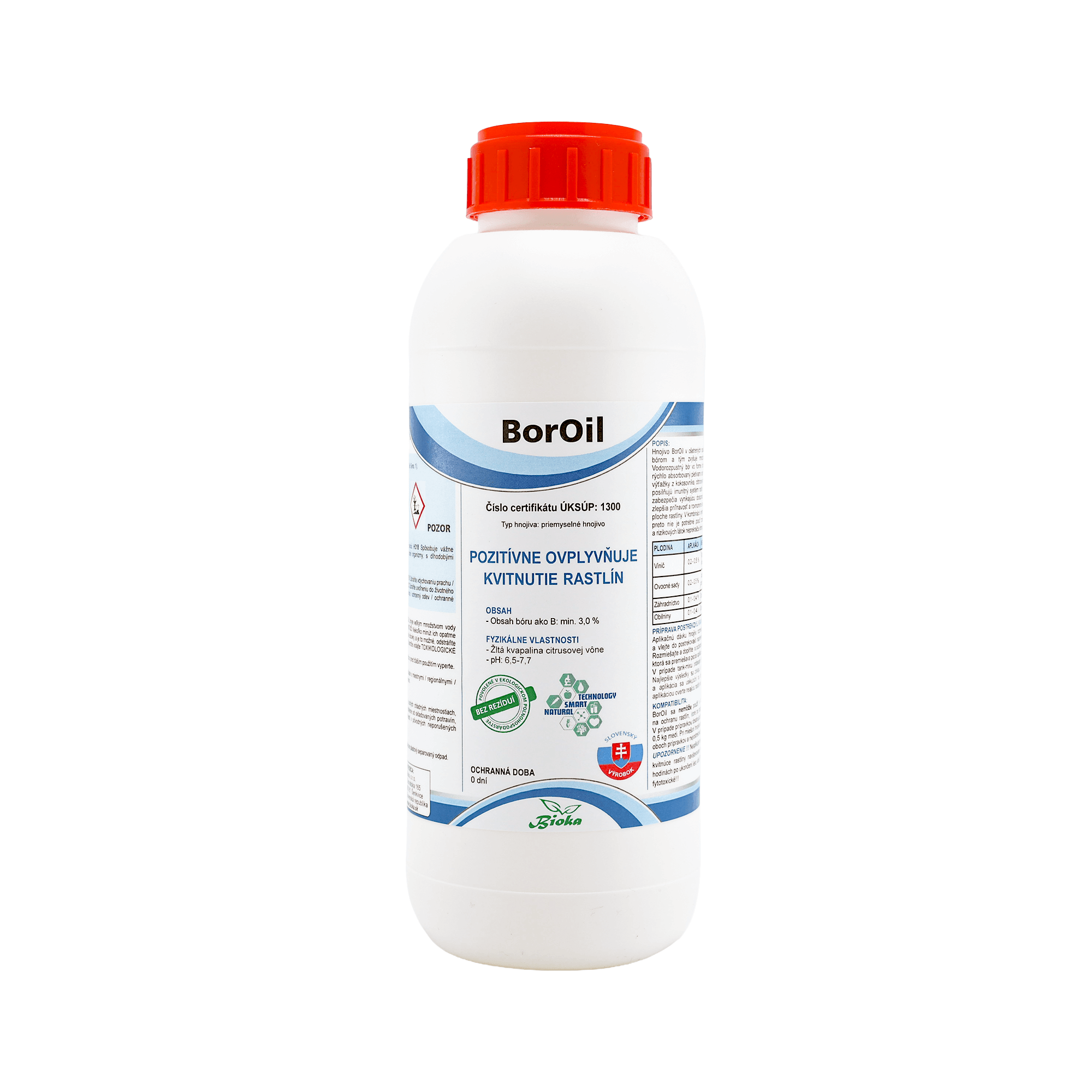 E-shop Bioka BorOil - Hnojivo proti škodcom Objem: 0,5 l
