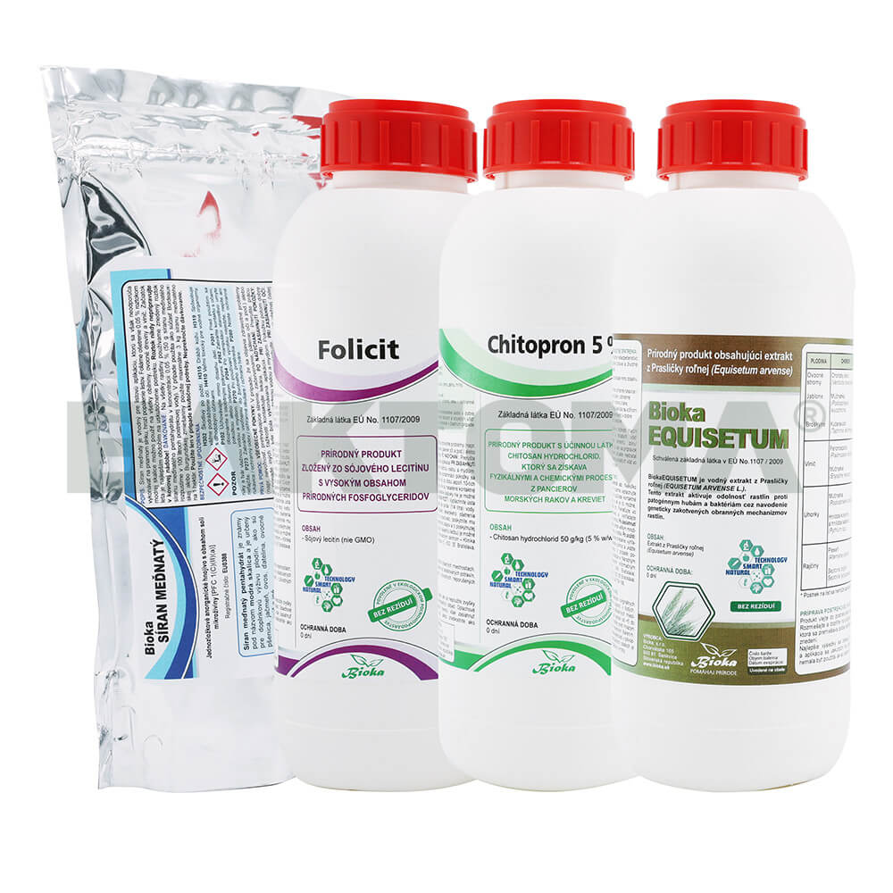 E-shop Balíček F (CUSO4+FO+CH+EQ) Objem: 3x 0,5 l + 1x0,5 kg