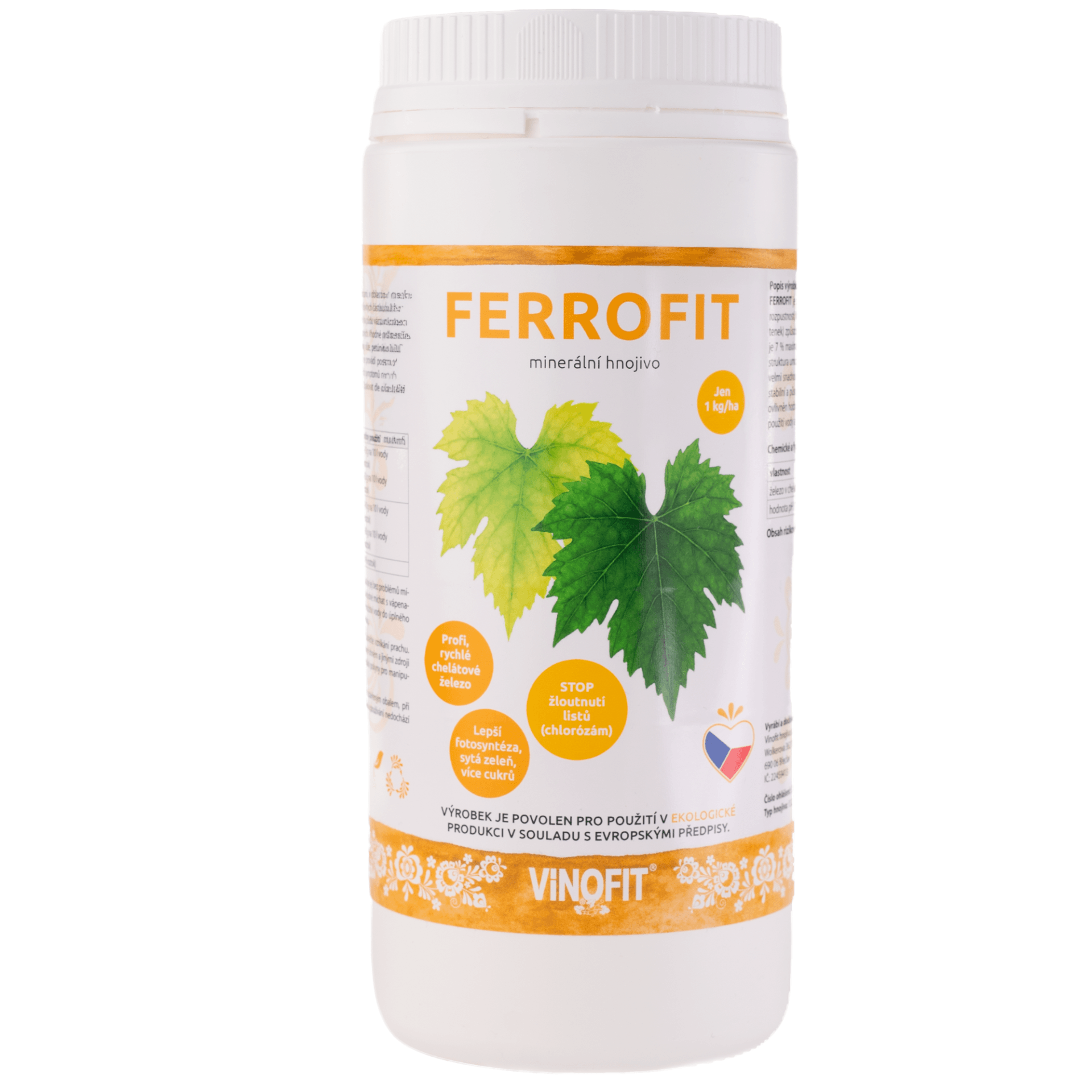 E-shop Vinofit FERROFIT® - hnojivo s obsahom železa