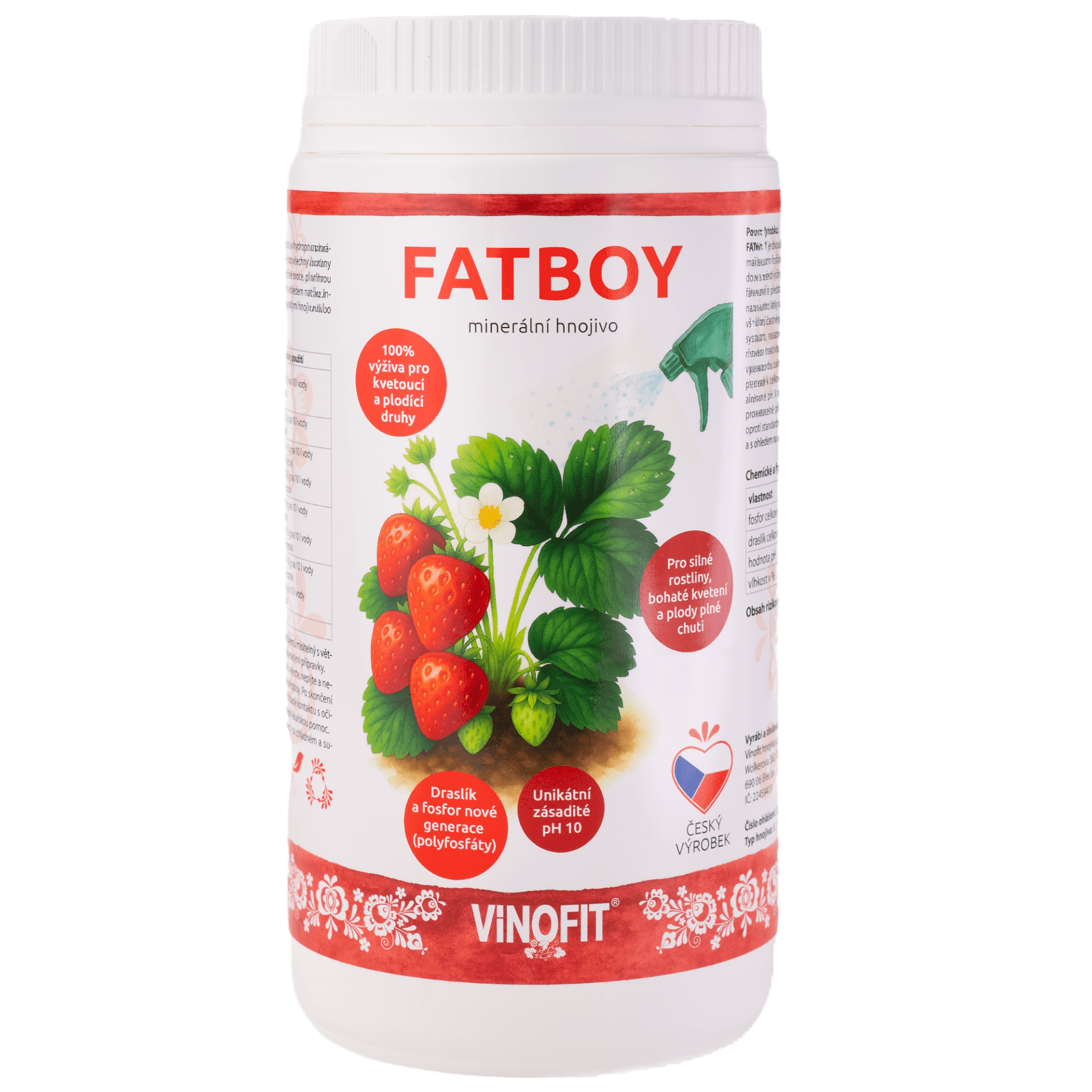 E-shop Vinofit FATBOY® - PK hnojivo so 100 % obsahom živín