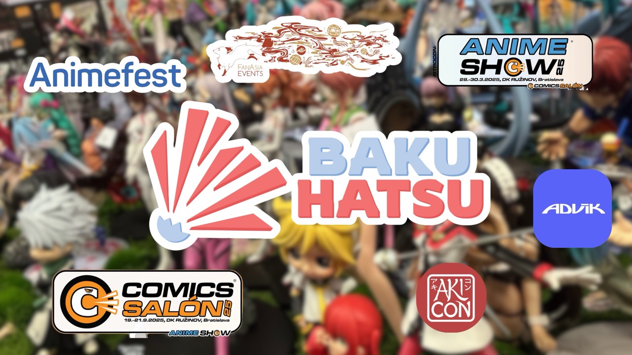 Plán anime festivalov na rok 2025: Príďte sa na nás pozrieť aj naživo