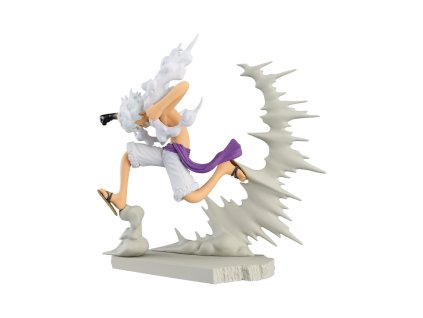 Bakuhatsu eu one piece figure monkey d luffy senkou zekkei gear 1