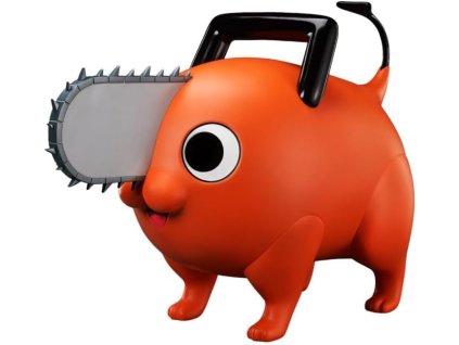 Bakuhatsu eu chainsaw man figure pochita posing soft vinyl 1