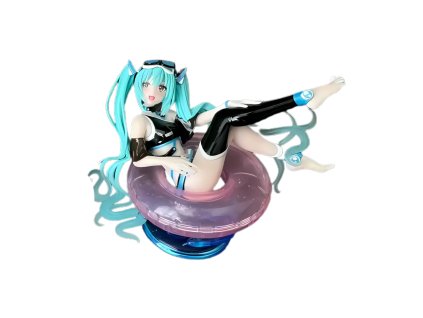 Bakuhatsu eu vocaloid figure hatsune miku aqua float girls limited black 12