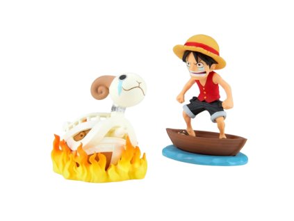 Bakuhatsu eu one piece figure luffy x going merry log stories 1