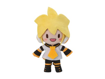 Bakuhatsu eu vocaloid plushie kagamine len character vocal series 02 fuwa petit mini plush 1
