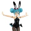 Bakuhatsu eu vocaloid figure hatsune miku bicute bunnies wink ver black 2