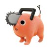 Bakuhatsu eu chainsaw man figure pochita fluffy puffy 1