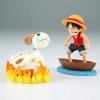 Bakuhatsu eu one piece figure luffy x going merry log stories 4